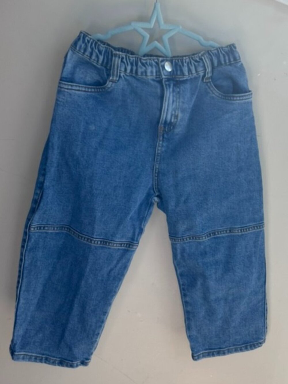 👖✨ Open Edit Kids Jeans – Size 6 – Vintage-Style Wide Leg – Thick Denim ✨👖